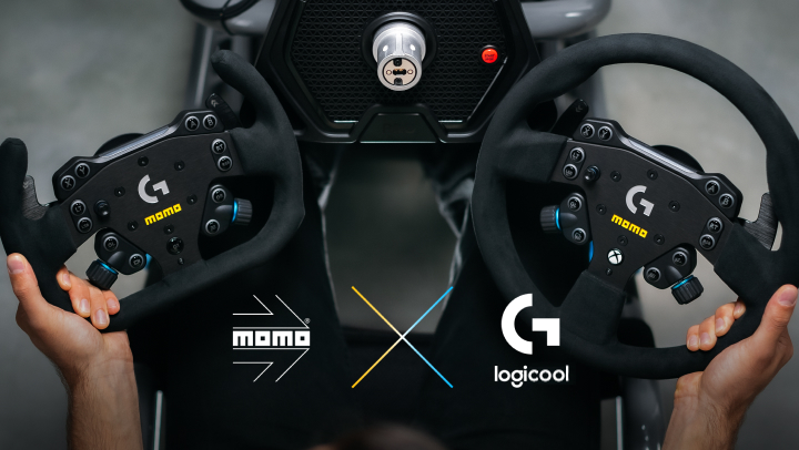 MOMO x ロジクール G シムレーシング ステアリング ホイール