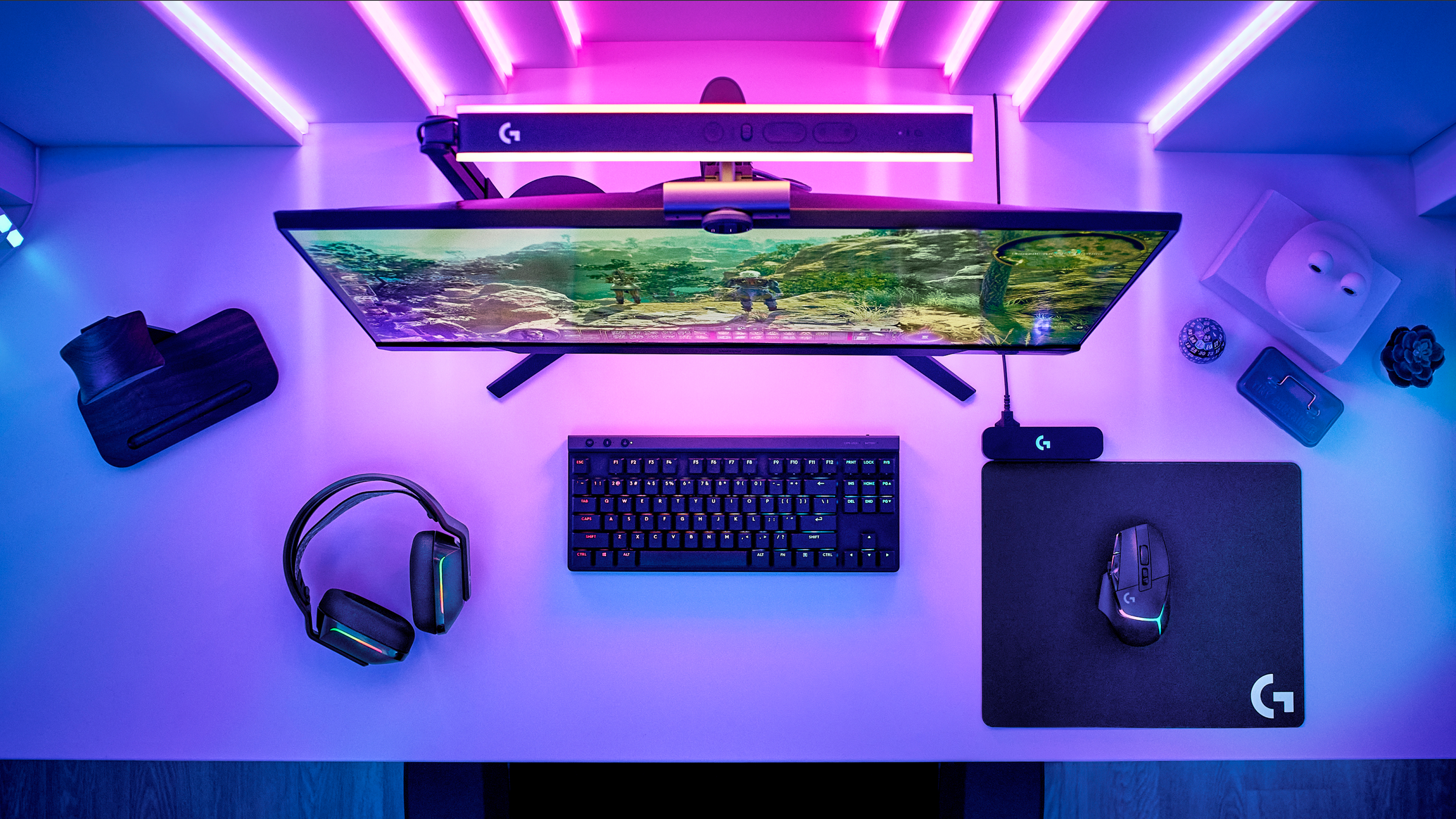 LIGHTSYNC RGB：ゲーム駆動型照明 | ロジクール G