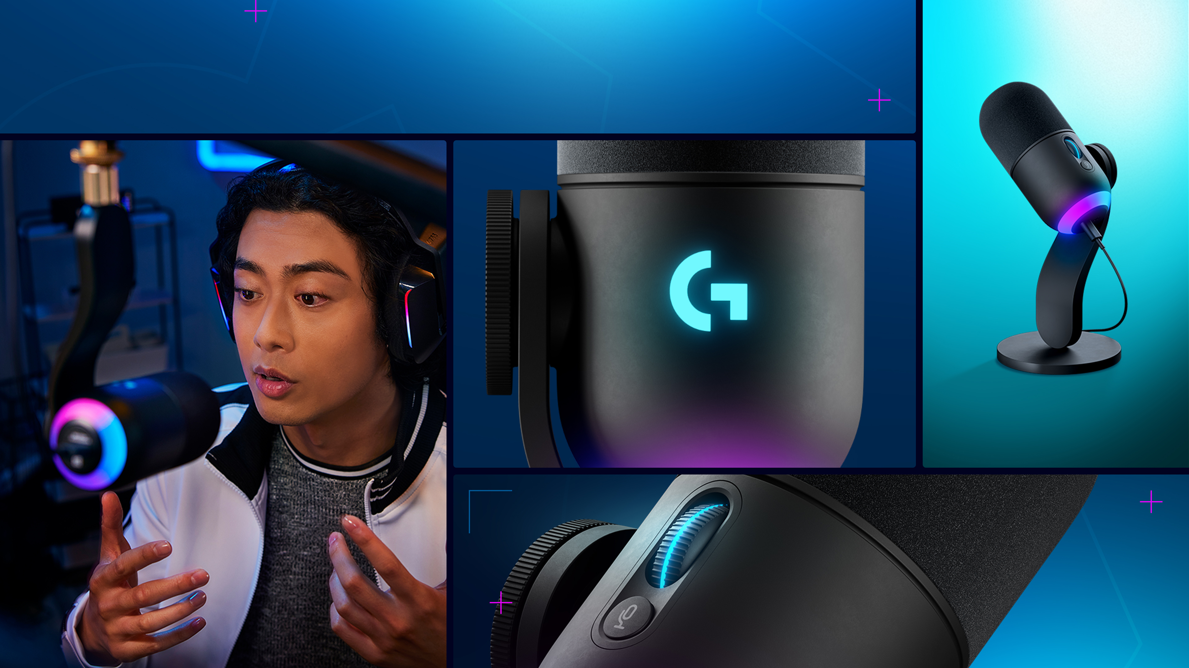 Yeti GX - ダイナミックRGBゲーミングマイクLIGHTSYNC対応