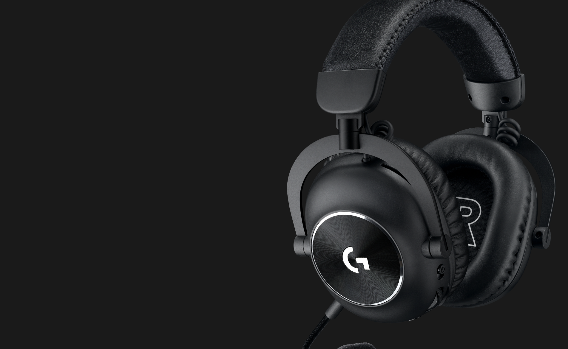 Logitech ゲーミングヘッドセット ブラック Blue VO!CEマイク テクノロジー搭載Logicool PRO Xゲーミング