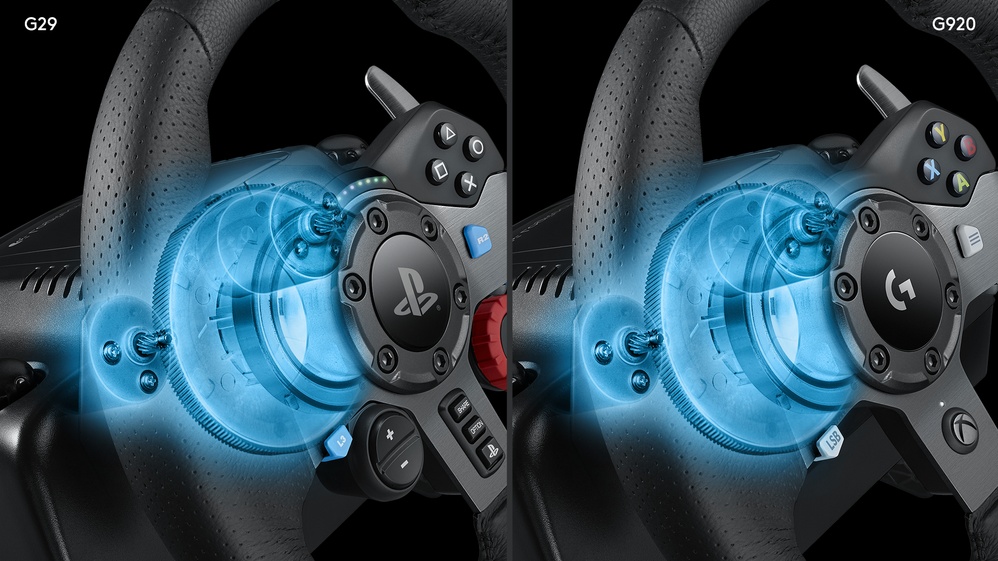 G29/G920 Driving Force ステアリングホイールとペダル | ロジクール G
