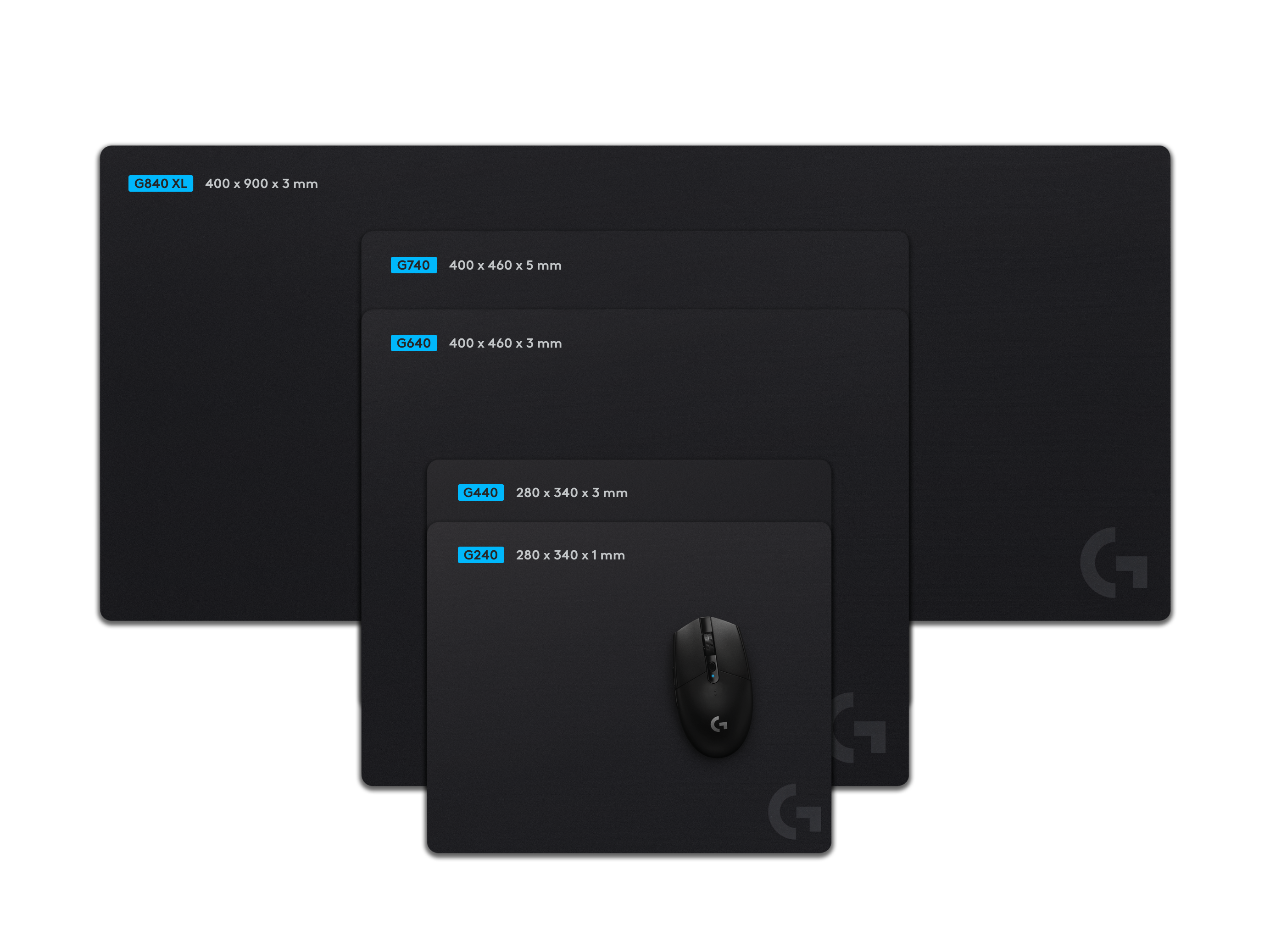 【たり さま】専用！！ ロジクール G640 大判布製ゲーミングマウスパッド、性能追加