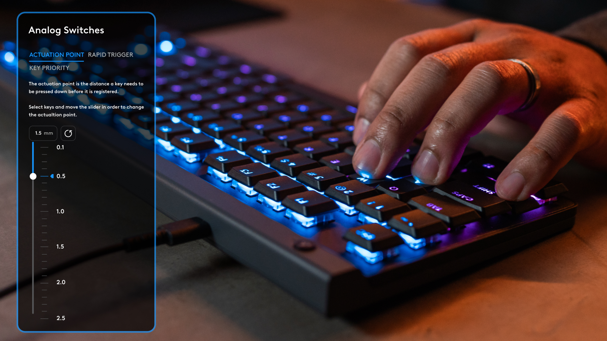 Logicool G515 RAPID TKL ゲーミングキーボード 本体 g515-rapid-tkl-customizable-