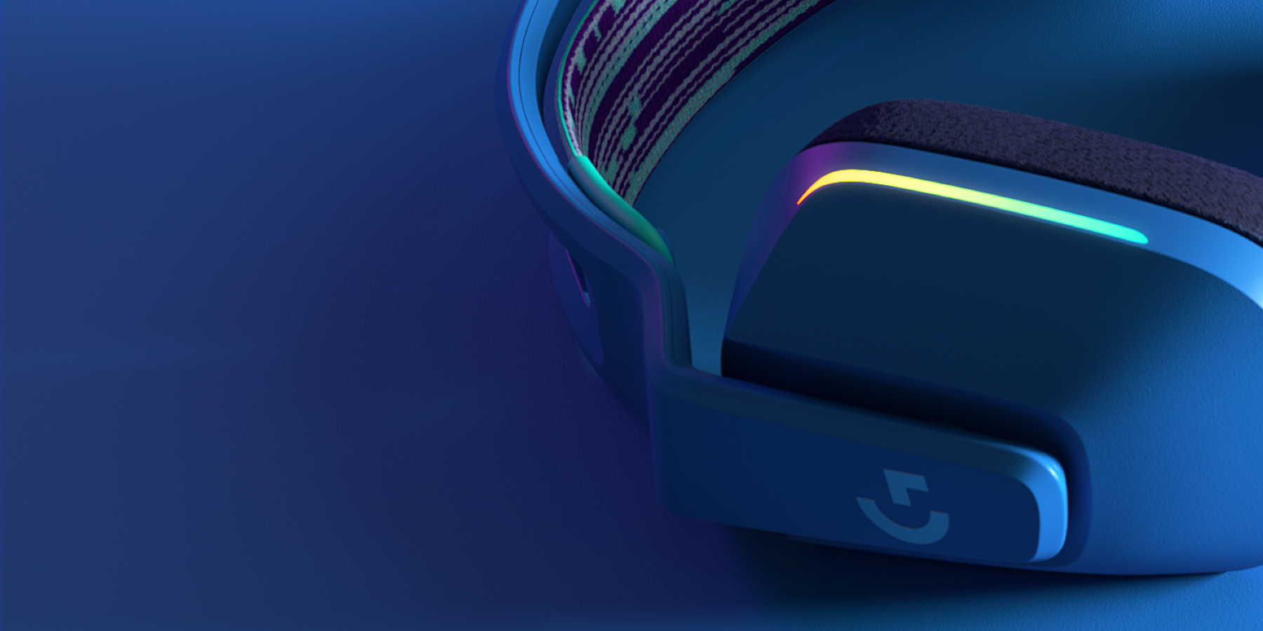 Logicool G G733ゲーミングヘッドセット LIGHTSPEED G733 超軽量ワイヤレスゲーミングヘッドセット カナダ