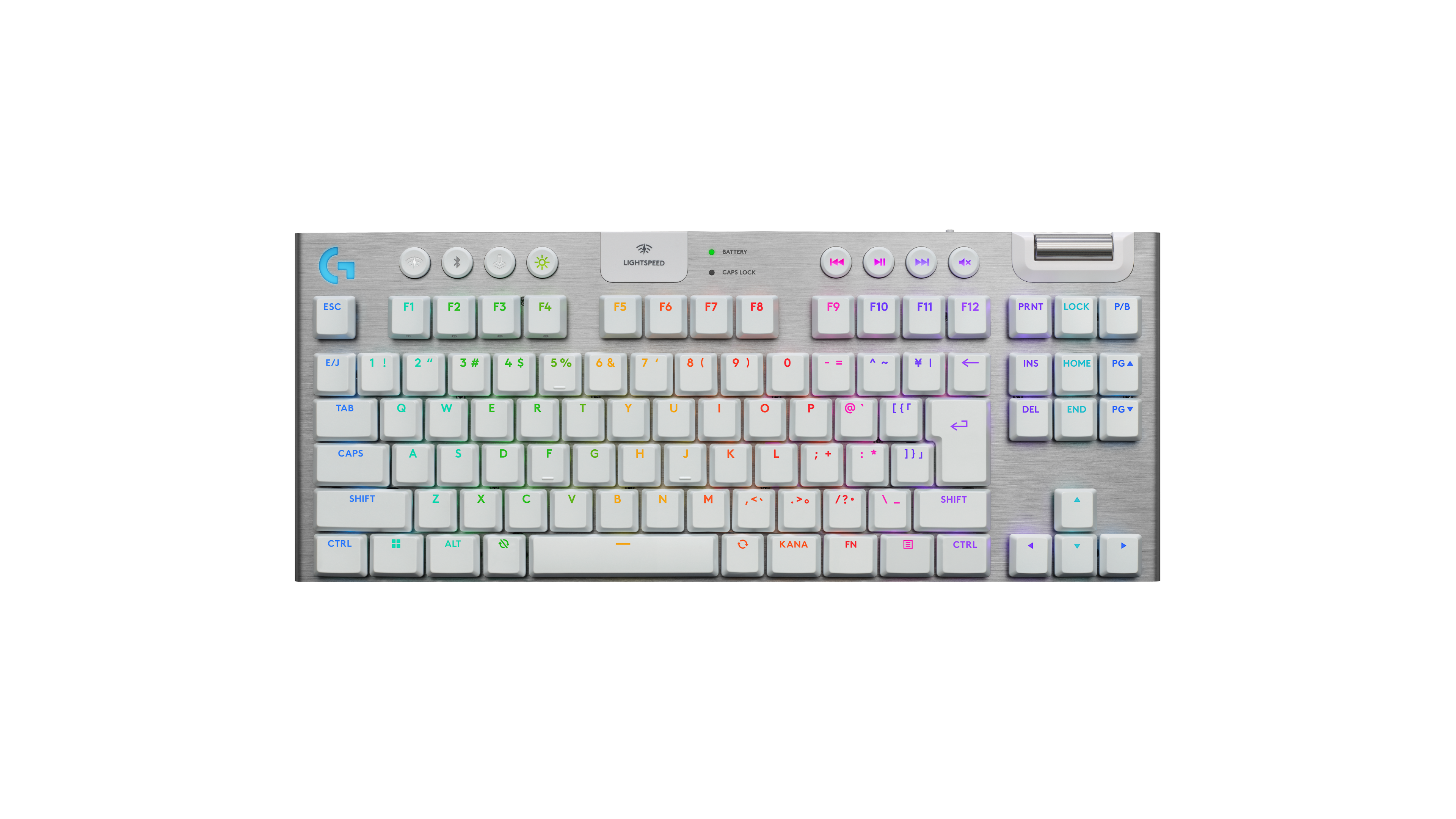 G915 X TKL タクタイル ホワイト g915-x-tkl-wireless-keyboard-