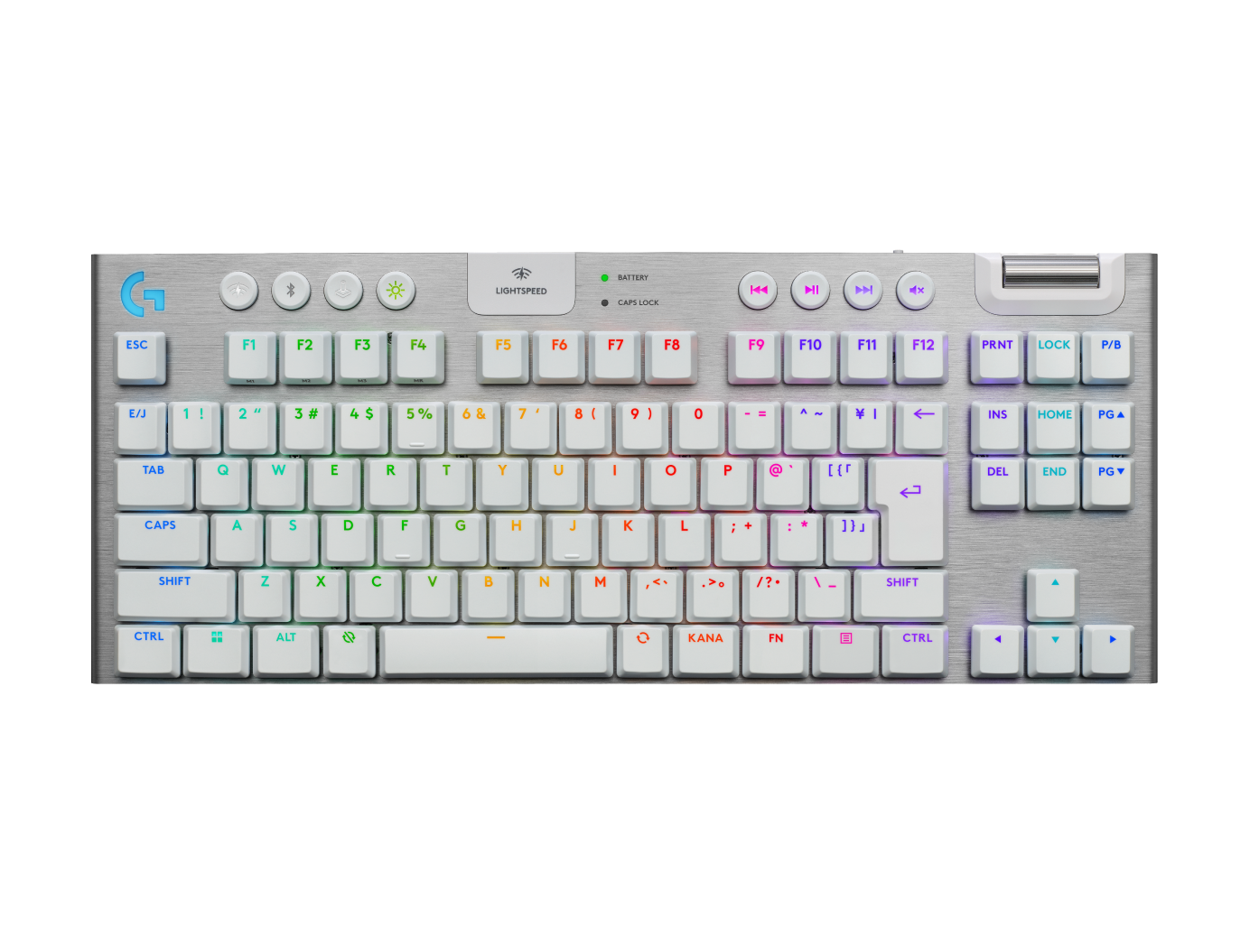 G915 X LIGHTSPEED TKL ホワイトキーボード ロジクール G915 X LIGHTSPEED 薄型ワイヤレスゲーミング