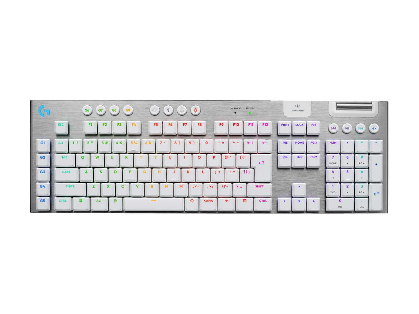 G915 X LIGHTSPEEDワイヤレスゲーミングキーボード | ロジクールG