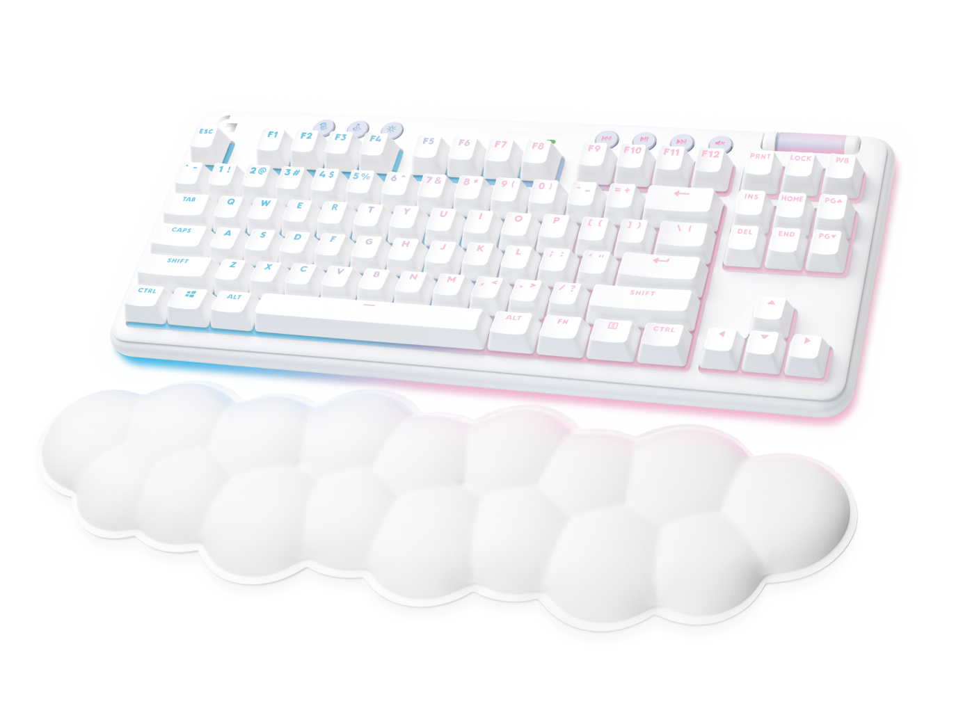 あお　logicool G715 ワイヤレスゲーミングキーボード(リニア) G715 TKLメカニカル ワイヤレス キーボード（RGB搭載