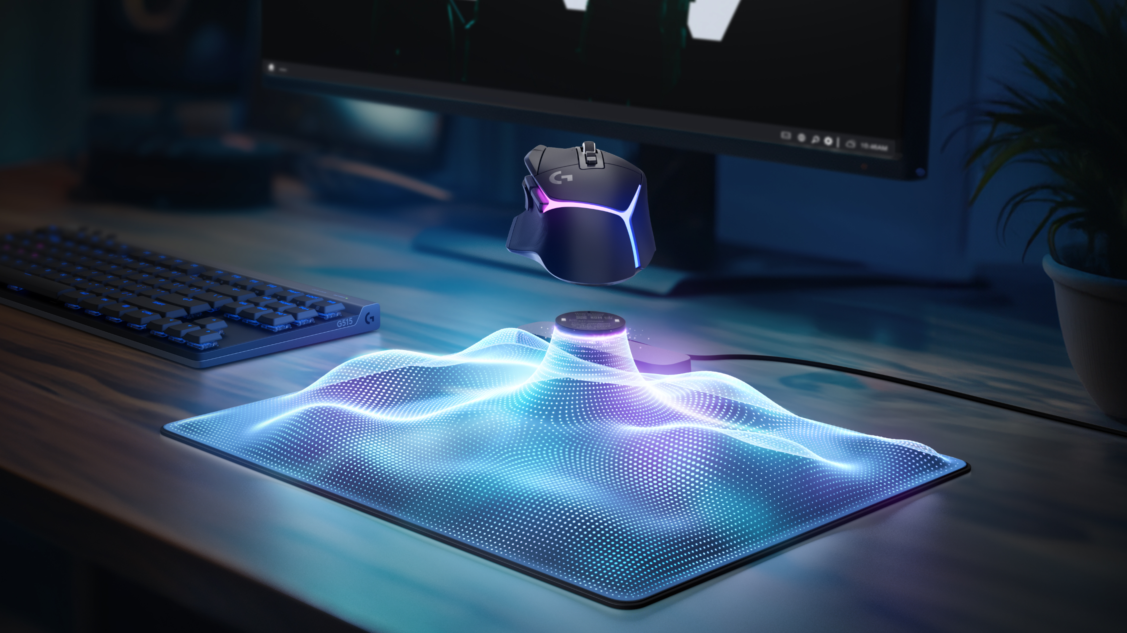 Logicool G ワイヤレス充電対応　マウスパッドPOWERPLAY 2 POWERPLAY 2 - ワイヤレス充電システム | ロジクール G