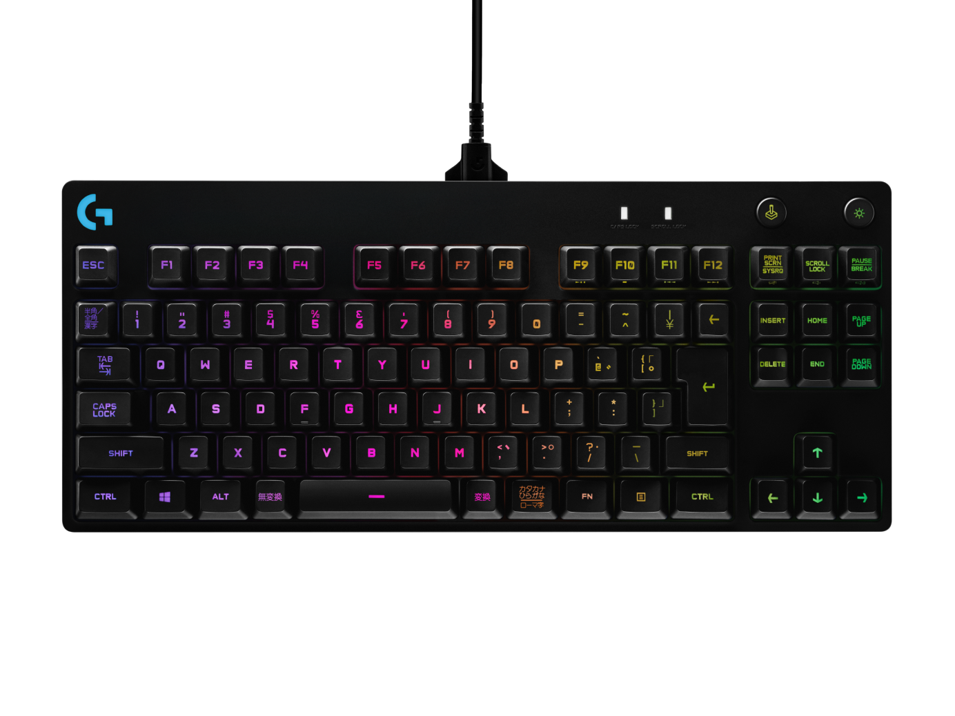 プロ用有線ゲーミングテンキーレスキーボード | Logitech G
