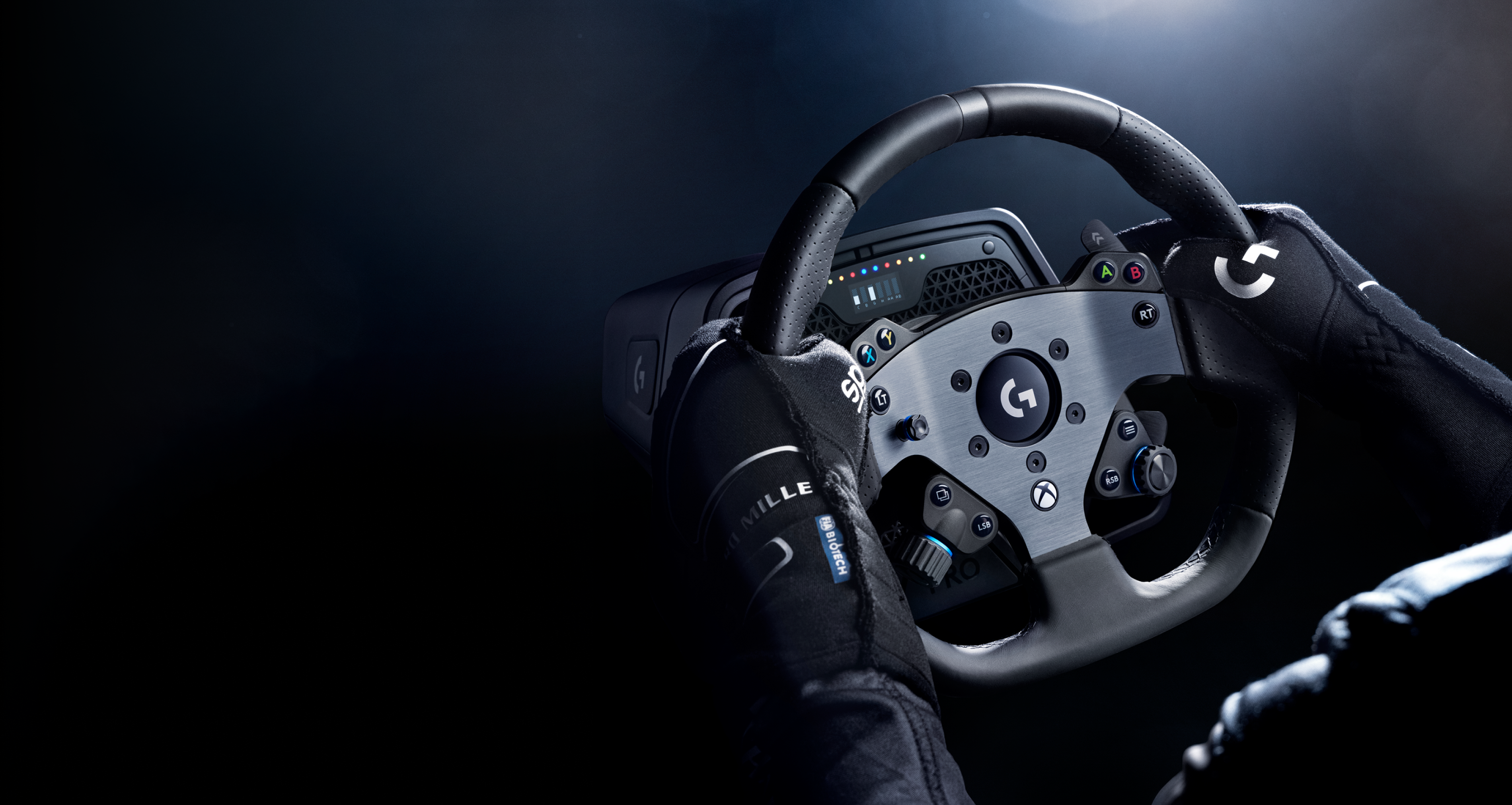 プレイステーション、Xbox、PC用PROレーシングホイール｜ロジクールG