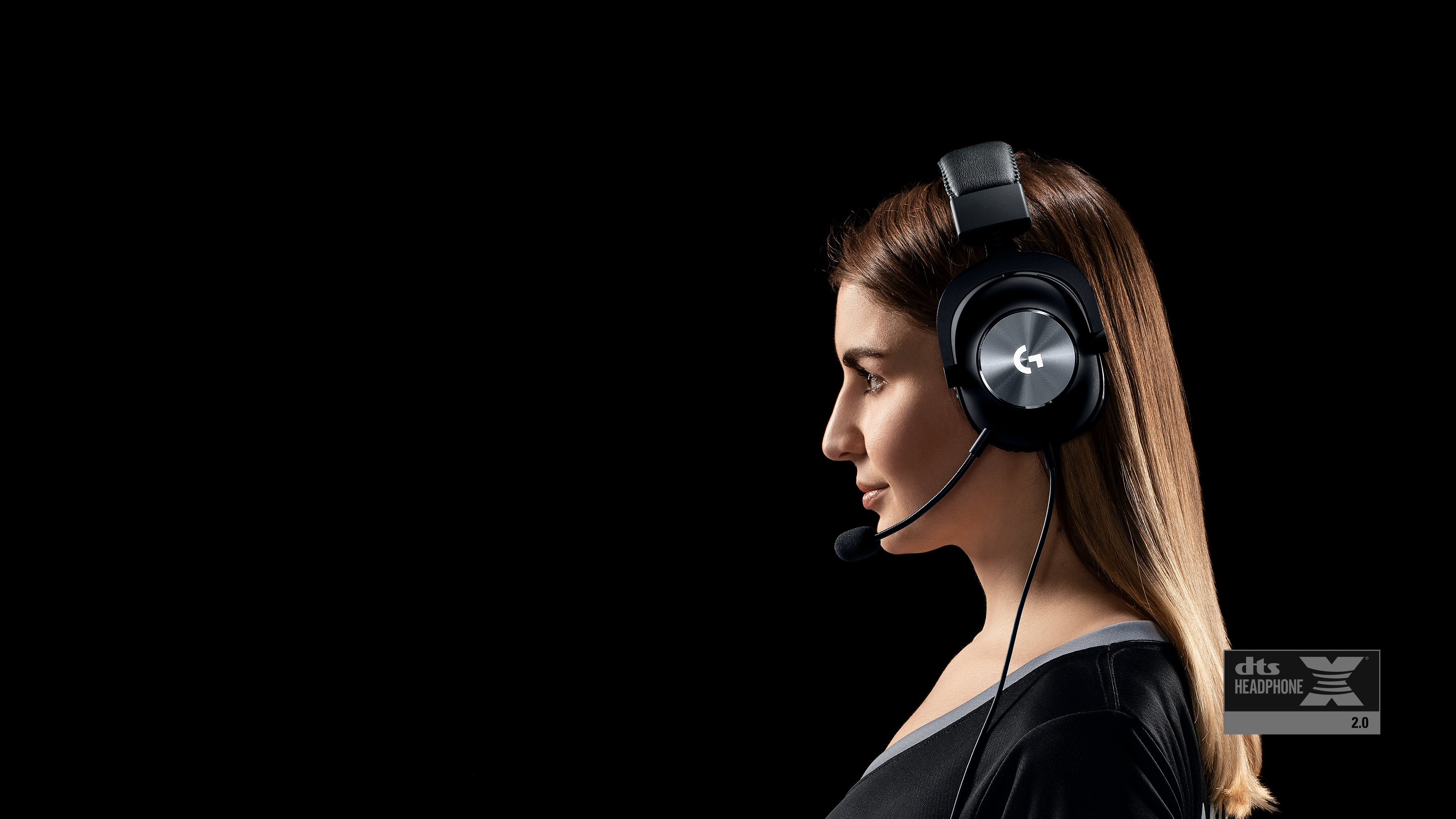 Blue VO!CEマイク テクノロジー搭載Logicool PRO Xゲーミング ヘッドセット