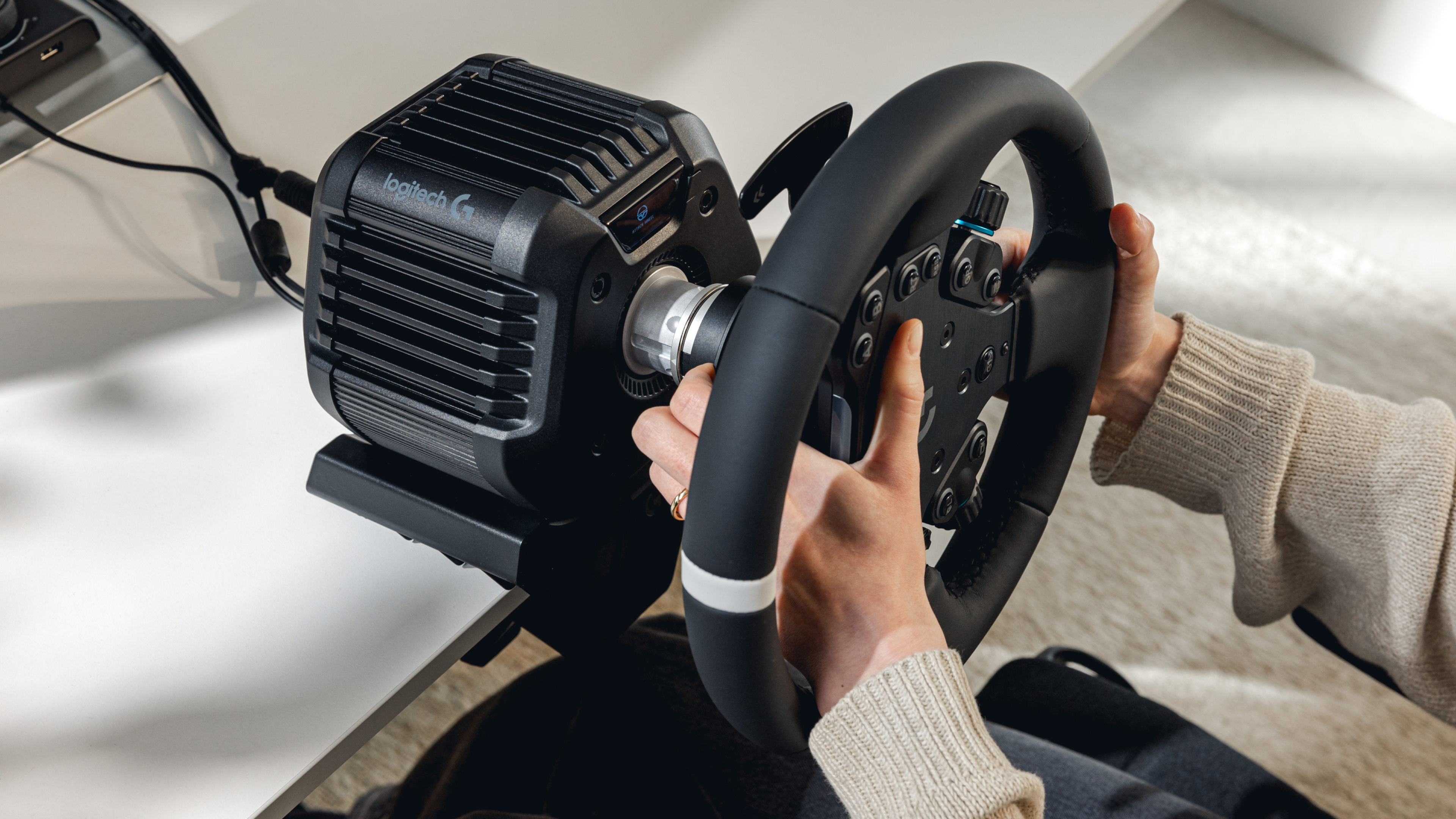 ロジクール G RS50 System：ダイレクトドライブ シムレーシング